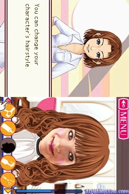 Picture Perfect Hair Salon screenshot 2 for Nintendo DS